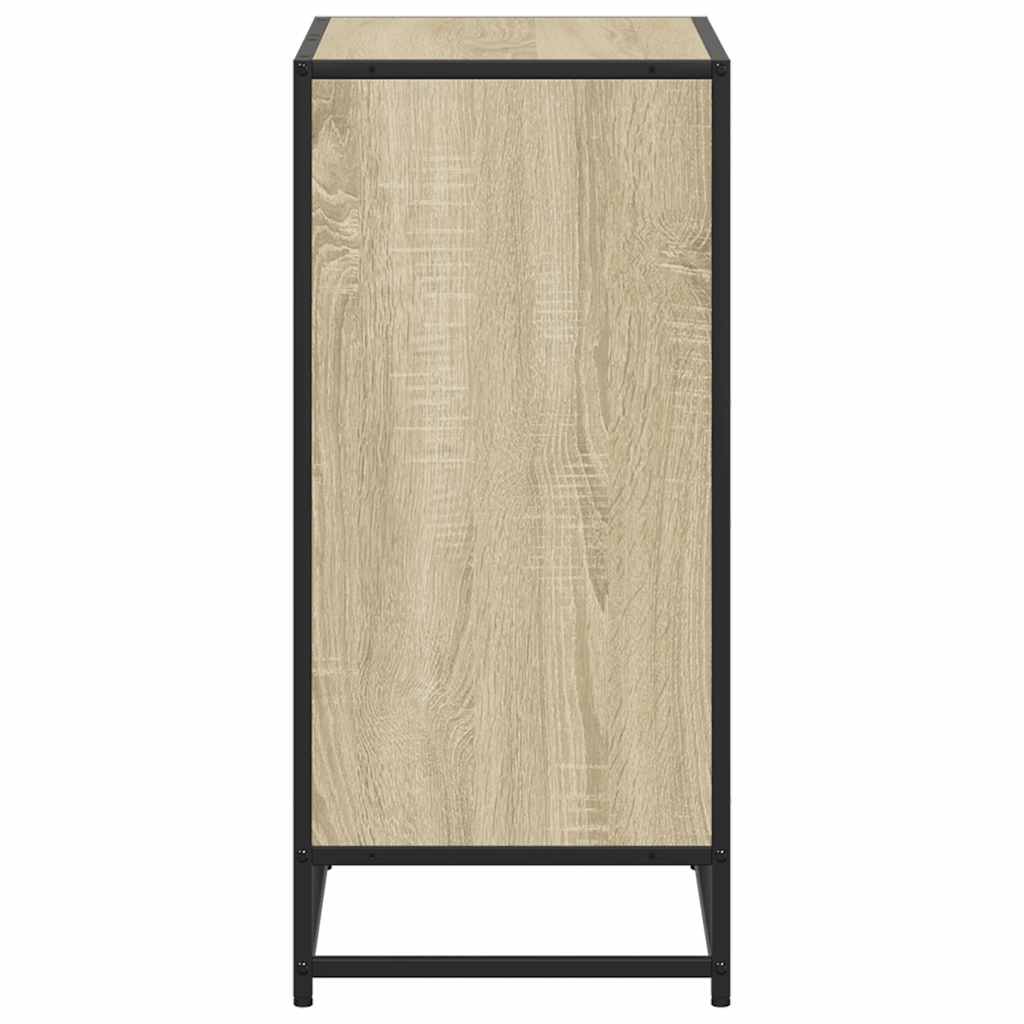 vidaXL Ντουλάπι βιβλίων Sonoma Oak 60x35x76 cm Κατασκευασμένο ξύλο