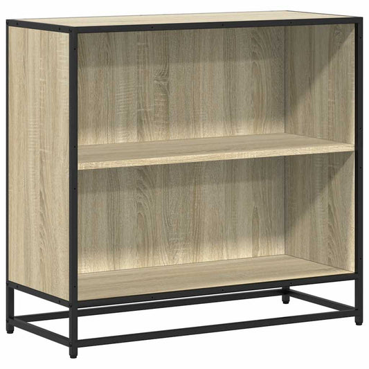 vidaXL Βιβλιοθήκη Χρώμα Sonoma Δρυς 80,5x35x76 εκ. Επεξεργασμένο Ξύλο