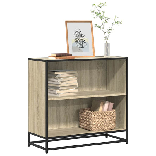 vidaXL Βιβλιοθήκη Χρώμα Sonoma Δρυς 80,5x35x76 εκ. Επεξεργασμένο Ξύλο