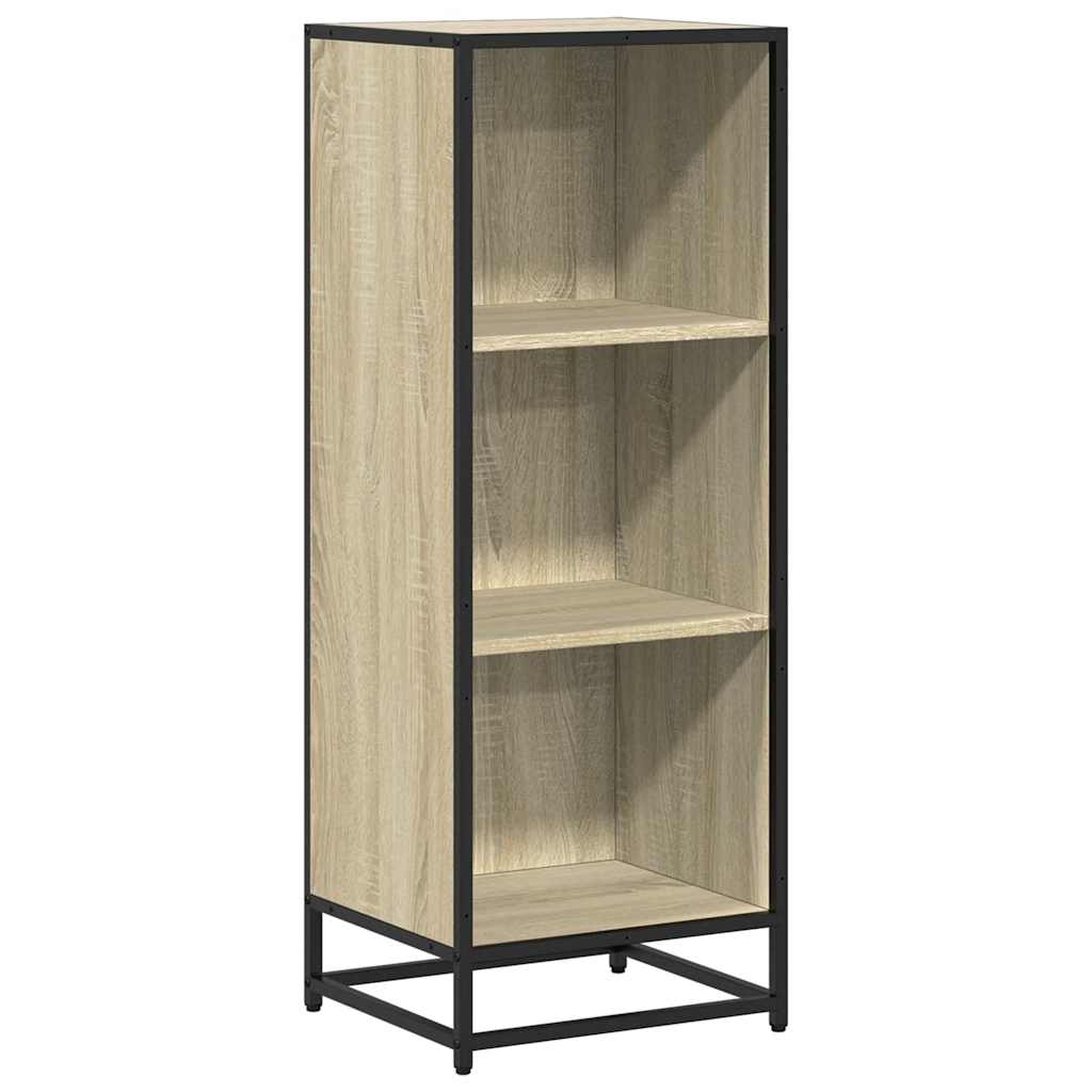 vidaXL Ντουλάπι βιβλίων Sonoma Oak 40x35x107,5 cm Κατασκευασμένο ξύλο