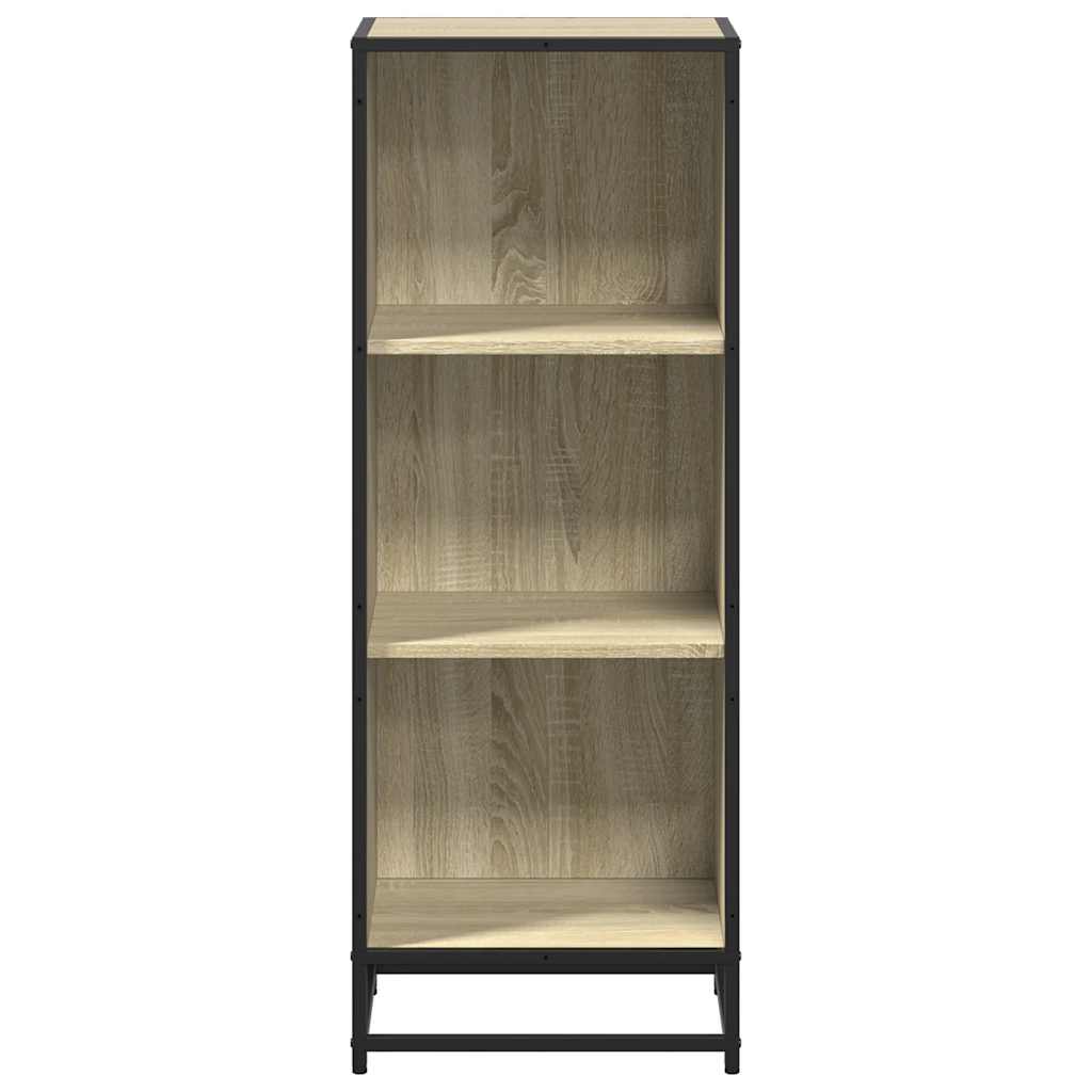 vidaXL Ντουλάπι βιβλίων Sonoma Oak 40x35x107,5 cm Κατασκευασμένο ξύλο