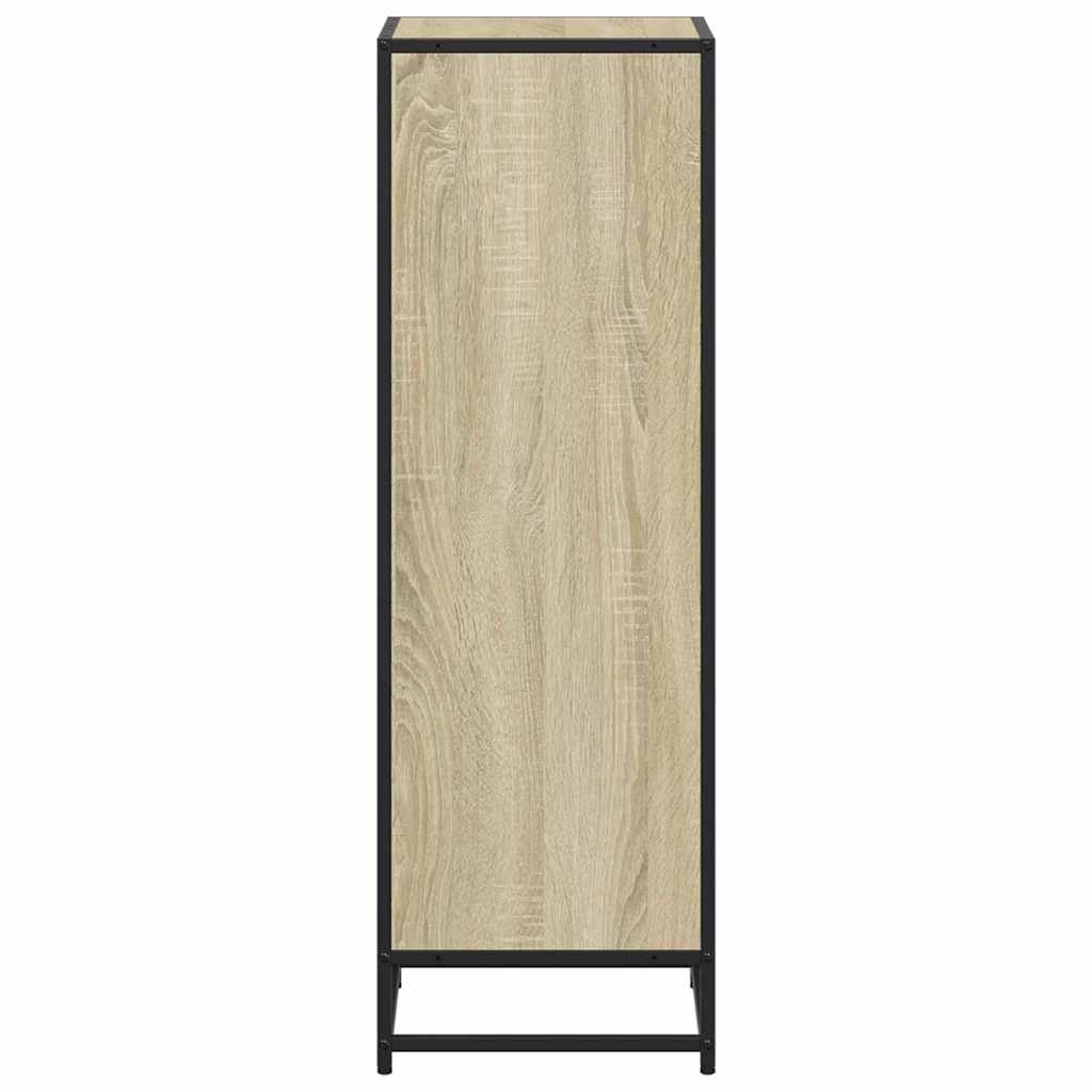 vidaXL Ντουλάπι βιβλίων Sonoma Oak 40x35x107,5 cm Κατασκευασμένο ξύλο