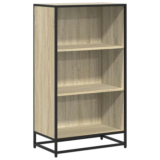 vidaXL Ντουλάπι βιβλίων Sonoma Oak 60x35x107,5 cm Κατασκευασμένο ξύλο