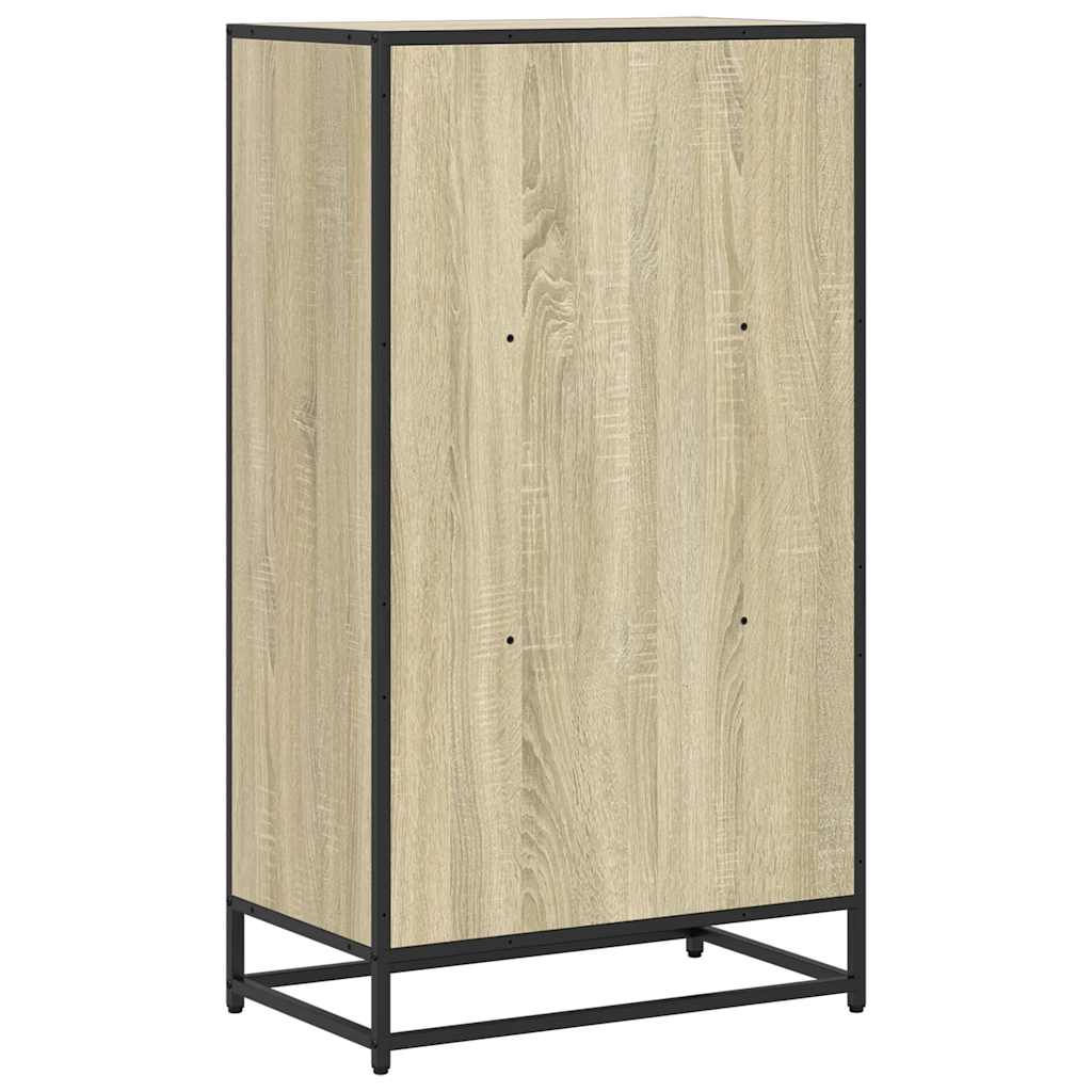 vidaXL Ντουλάπι βιβλίων Sonoma Oak 60x35x107,5 cm Κατασκευασμένο ξύλο