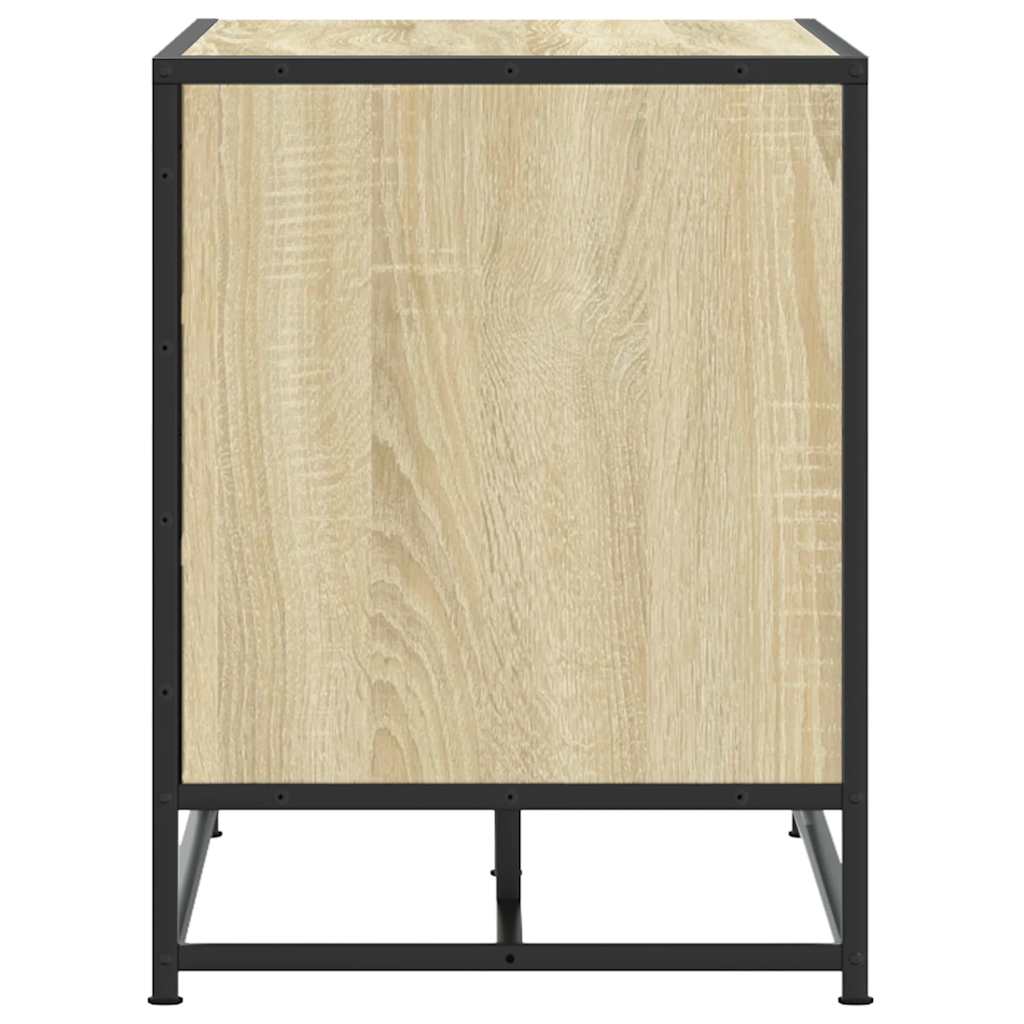 Πάγκος παπουτσιών vidaXL Sonoma Oak 80x40x53,5 cm