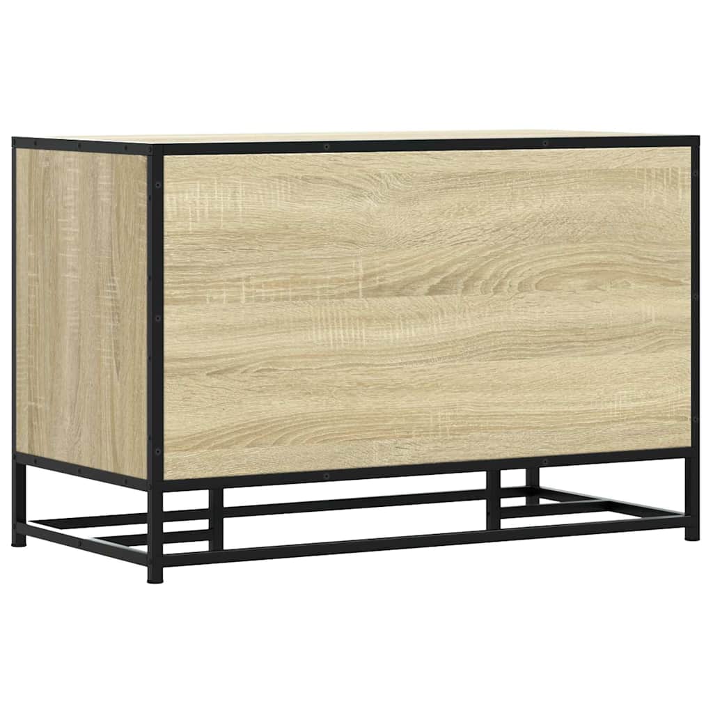 Πάγκος παπουτσιών vidaXL Sonoma Oak 80x40x53,5 cm