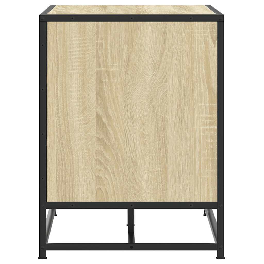 Πάγκος παπουτσιών vidaXL Sonoma Oak 84x40x53,5 cm