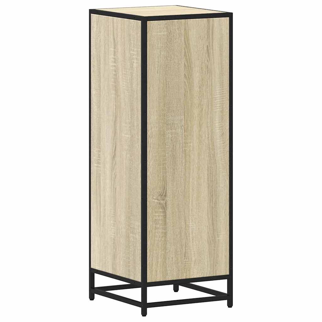 vidaXL Ντουλάπι μπάνιου Sonoma Oak 35x37,5x100 cm Κατασκευασμένο ξύλο