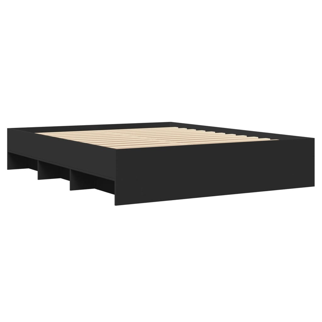 vidaXL Πλαίσιο κρεβατιού χωρίς στρώμα 160x200 εκ. Επεξεργασμένο Ξύλο