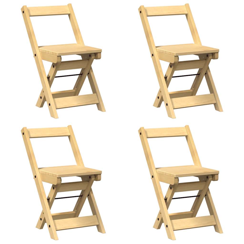 vidaXL Σετ Τραπεζαρίας Επεκ. 5Τεμ Corona Πτυσ. Καφέ Κεριού Ξύλο Πεύκου