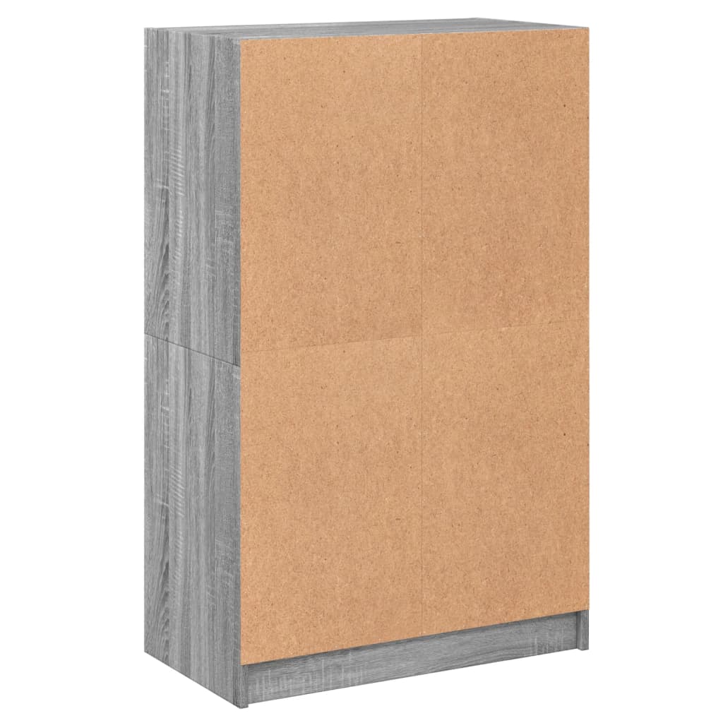 vidaXL Ντουλάπι με Πόρτες 68x37x109 εκ. από Επεξεργασμένο Ξύλο