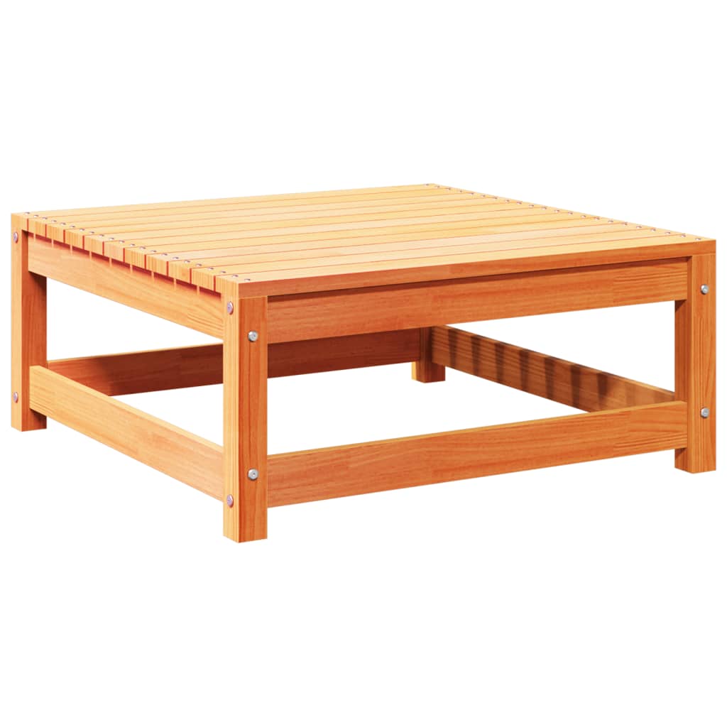 vidaXL Σαλόνι Κήπου Σετ 5 Τεμαχίων Καφέ Μασίφ Ξύλο Πεύκου με Μαξιλάρια