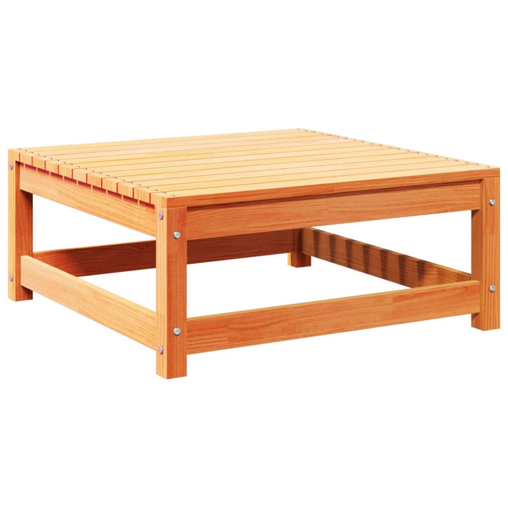 vidaXL Σαλόνι Κήπου Σετ 5 Τεμαχίων Καφέ Μασίφ Ξύλο Πεύκου με Μαξιλάρια