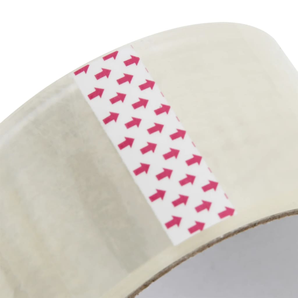 vidaXL Ταινίες Συσκευασίας 36 τεμ. Διαφανείς 48 χιλ. x 66 μ.