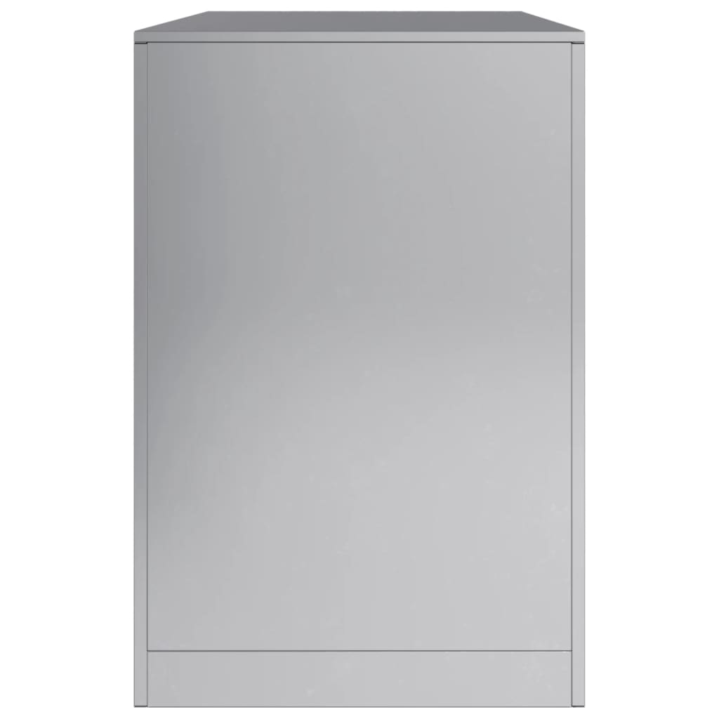 vidaXL Ράφι Καυσόξυλων 100x40x60 εκ. Γαλβανιζέ Ατσάλι