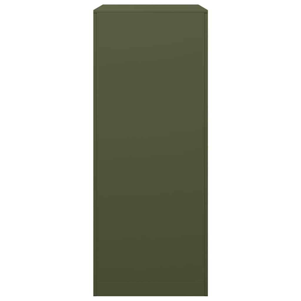 vidaXL Ράφι Καυσόξυλων Πράσινη 60x40x100 εκ. Ατσάλινο