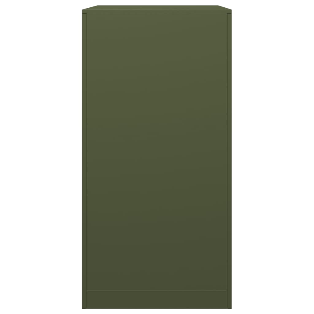 vidaXL Ράφι Καυσόξυλων Πράσινη 60x40x80 εκ. Ατσάλινο