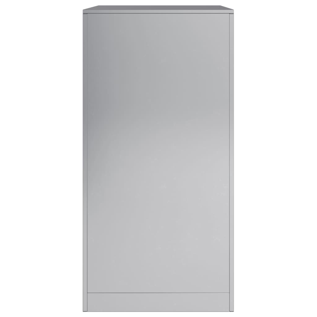 vidaXL Ράφι Καυσόξυλων 60x40x80 εκ. Γαλβανιζέ Ατσάλι