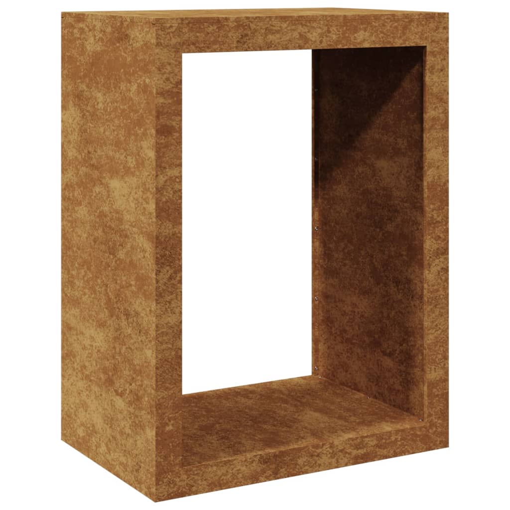 Ράφι για καυσόξυλα vidaXL 60x40x80 cm Ατσάλι σκληρυθέν στον αέρα