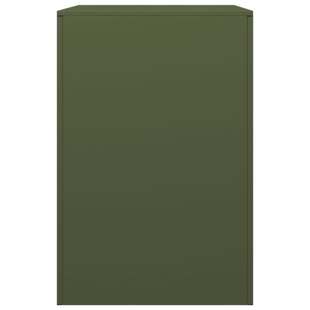 vidaXL Ράφι Καυσόξυλων Πράσινη 60x40x60 εκ. Ατσάλινο