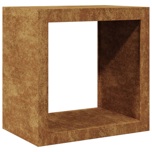 Ράφι για καυσόξυλα vidaXL 60x40x60 cm Ατσάλι σκληρυθέν στον αέρα