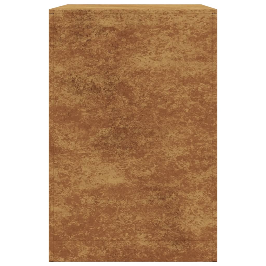 Ράφι για καυσόξυλα vidaXL 60x40x60 cm Ατσάλι σκληρυθέν στον αέρα