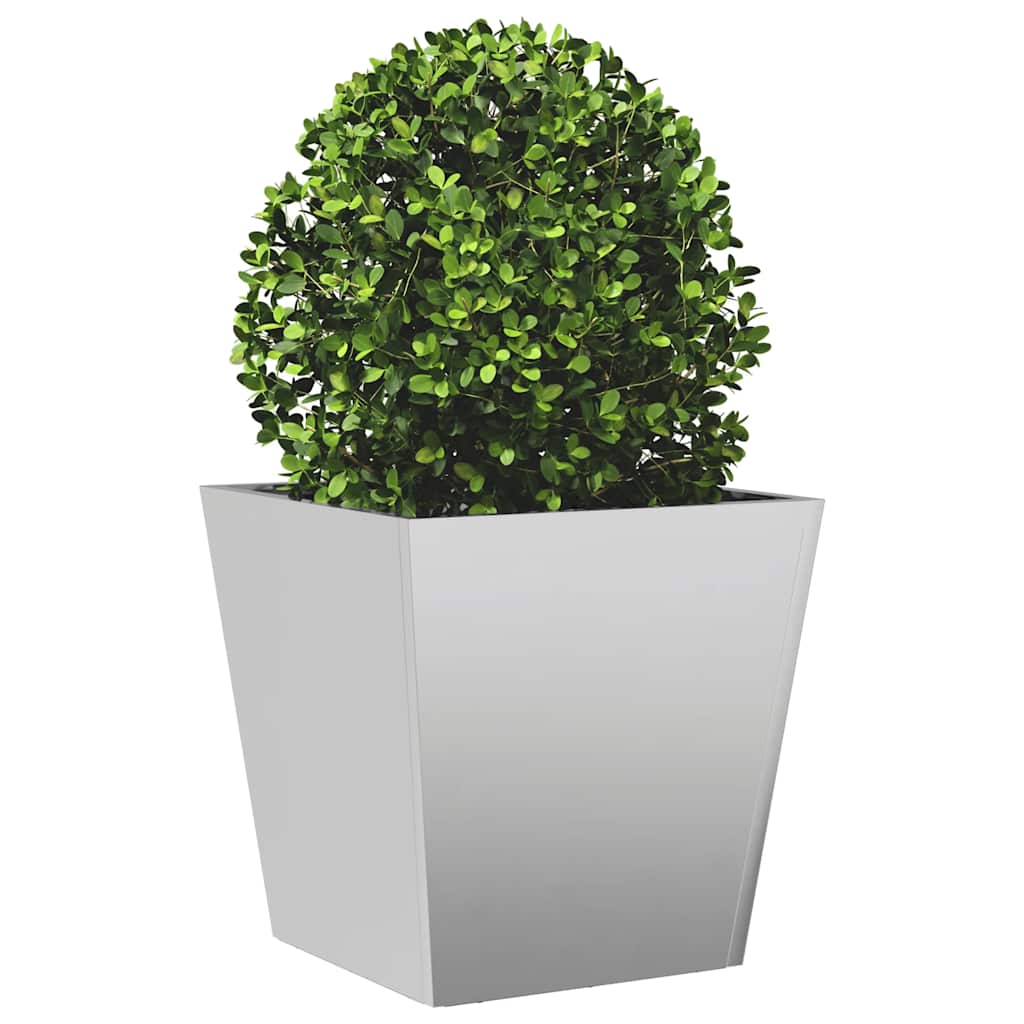 vidaXL Ζαρντινιέρα Κήπου 40x40x40 εκ. Γαλβανισμένο Χάλυβα