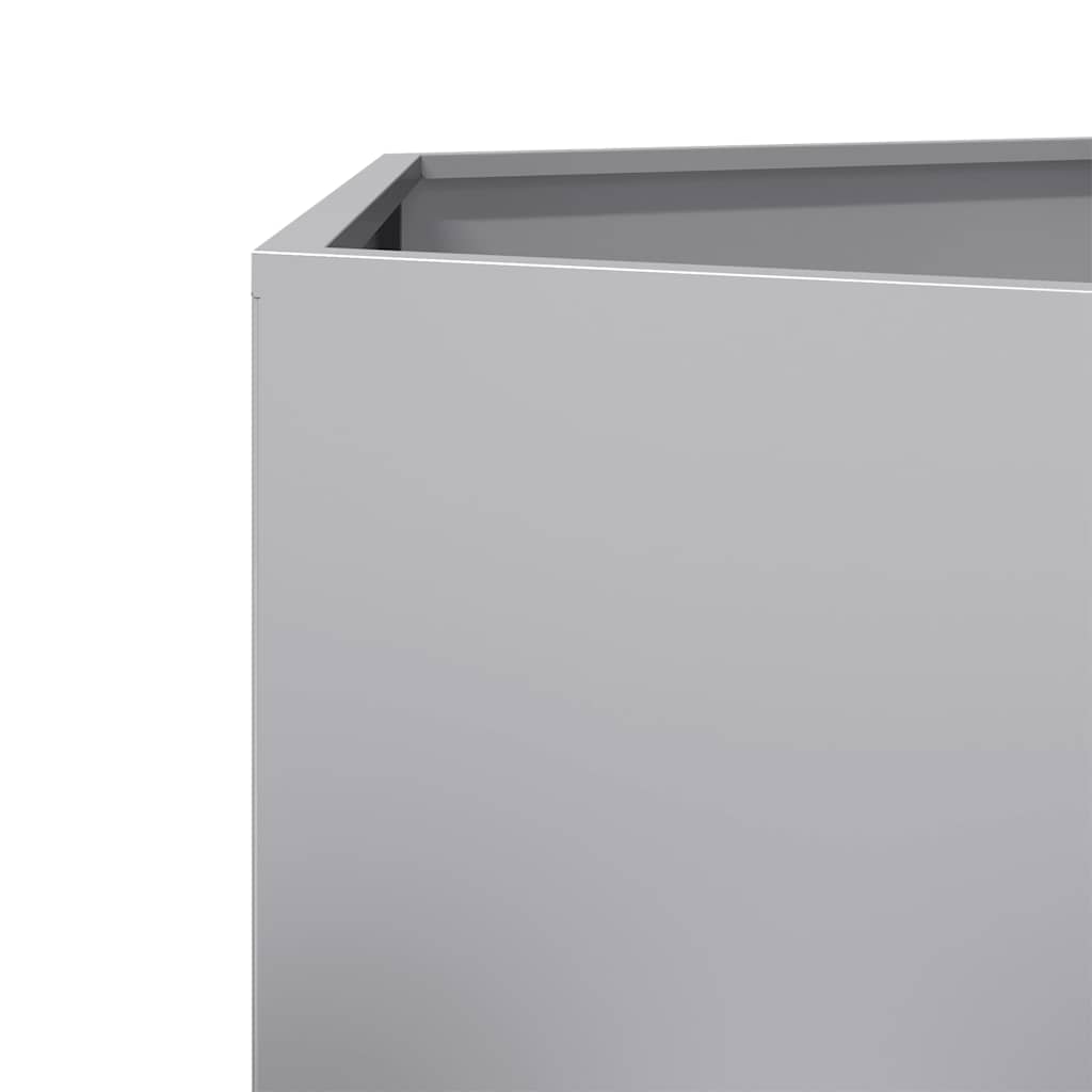 vidaXL Ζαρντινιέρα Κήπου Εξάγωνη 69x60x45 εκ. Γαλβανισμένο Χάλυβα