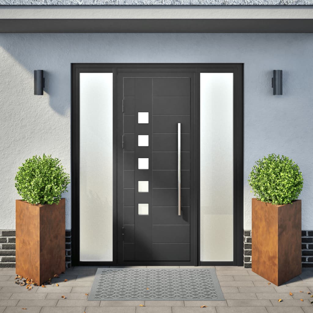 vidaXL Ζαρντινιέρες Κήπου 2τεμ. 50x43x75 εκ Ατσάλι Σκληρυθέν στον Αέρα