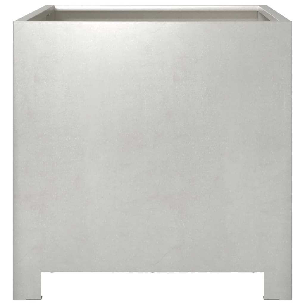 vidaXL Ζαρντινιέρες Κήπου 2 τεμ. 40x40x40 εκ. από Ανοξείδωτο Ατσάλι