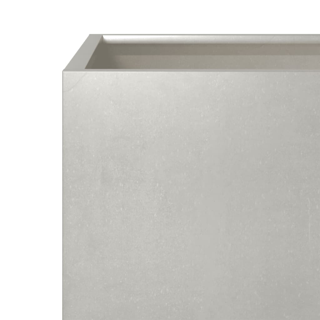 vidaXL Ζαρντινιέρες Κήπου 2 τεμ. 40x40x40 εκ. από Ανοξείδωτο Ατσάλι