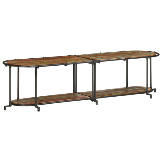 ντουλάπι τηλεόρασης vidaXL 160x42x40 cm από μασίφ ξύλο αναγεννημένο