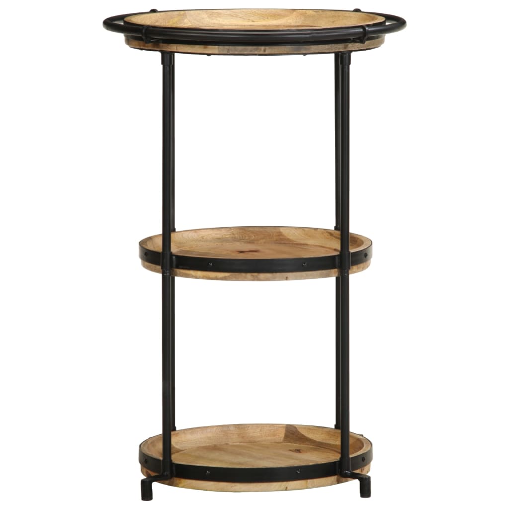 vidaXL Βοηθητικό Τραπέζι Ø55x83 εκ. από Μασίφ Ξύλο Μάνγκο