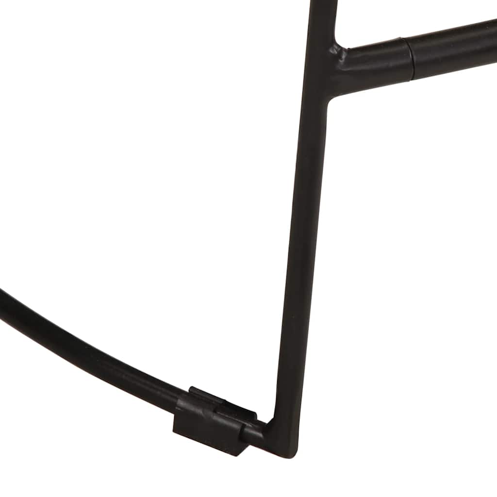 vidaXL Σκαμπό Μπαρ 2 τεμ. 49x43x79 εκ. από Μασίφ Ξύλο Μάνγκο