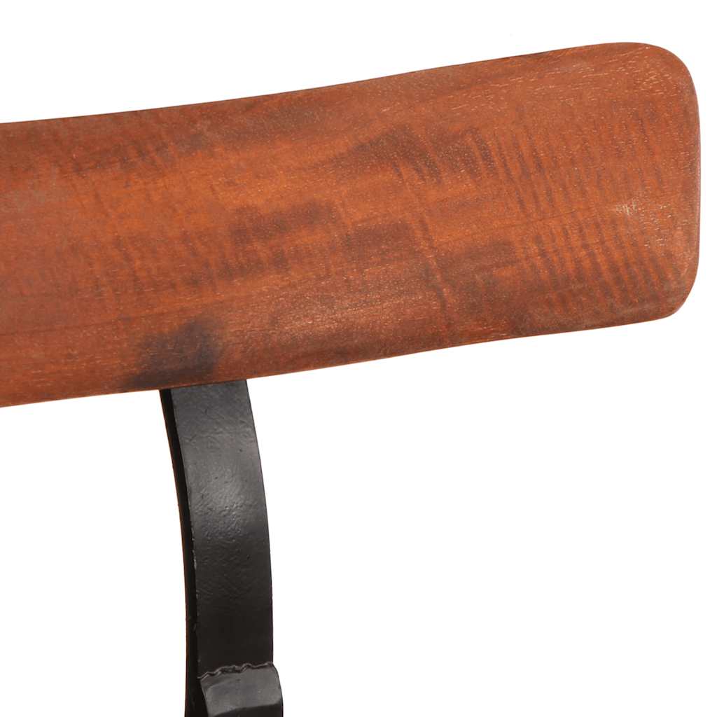 vidaXL Σκαμπό Μπαρ 2 τεμ. 49x43x103 εκ. από Μασίφ Ξύλο Μάνγκο