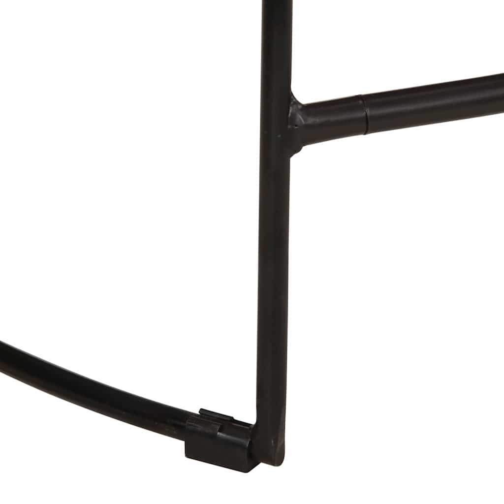 vidaXL Σκαμπό Μπαρ 2 τεμ. 49x43x88 εκ. από Μασίφ Ξύλο Μάνγκο