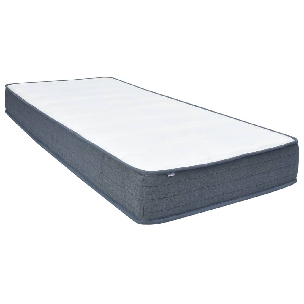 vidaXL Στρώμα Boxspring 160x80x20 εκ. μέτριας απαλότητας Υφασμάτινο