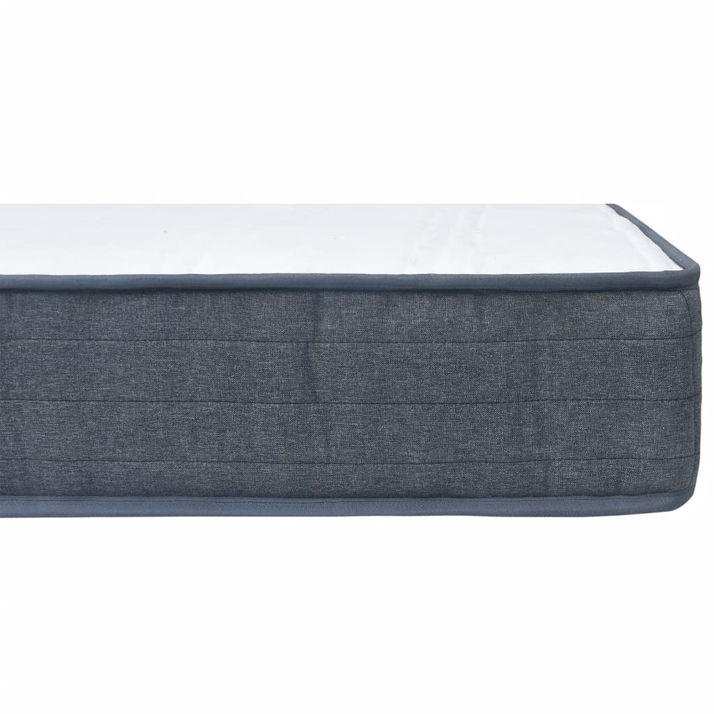 vidaXL Στρώμα Boxspring 190x90x20 εκ. μέτριας απαλότητας Υφασμάτινο