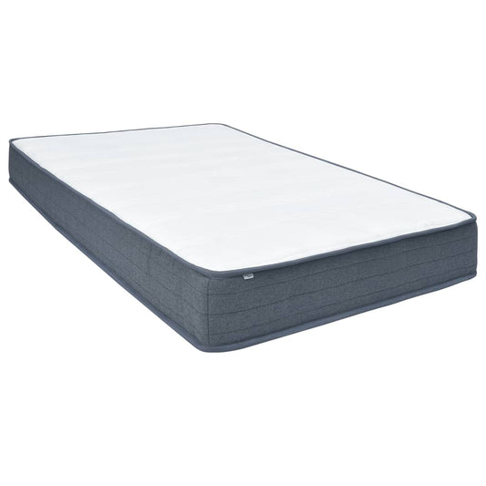 vidaXL Στρώμα Boxspring 190x140x20 εκ. μέτριας απαλότητας Υφασμάτινο