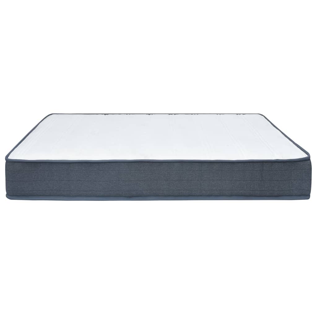vidaXL Στρώμα Boxspring 190x140x20 εκ. μέτριας απαλότητας Υφασμάτινο