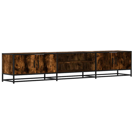 vidaXL Έπιπλο Τηλεόρασης Καπνιστή Δρυς 210x35x41 εκ. Επεξ. Ξύλο