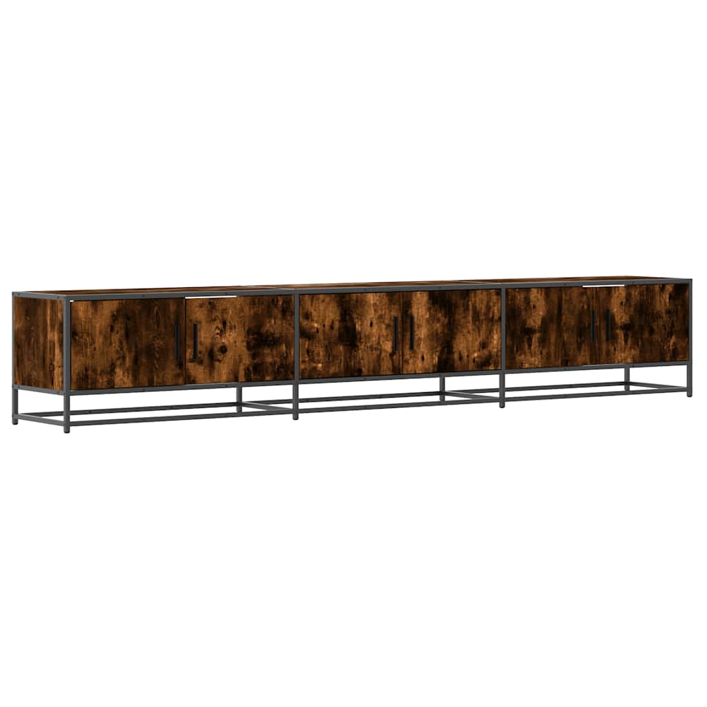vidaXL Έπιπλο Τηλεόρασης Καπνιστή Δρυς 240x35x41 εκ. Επεξ. Ξύλο