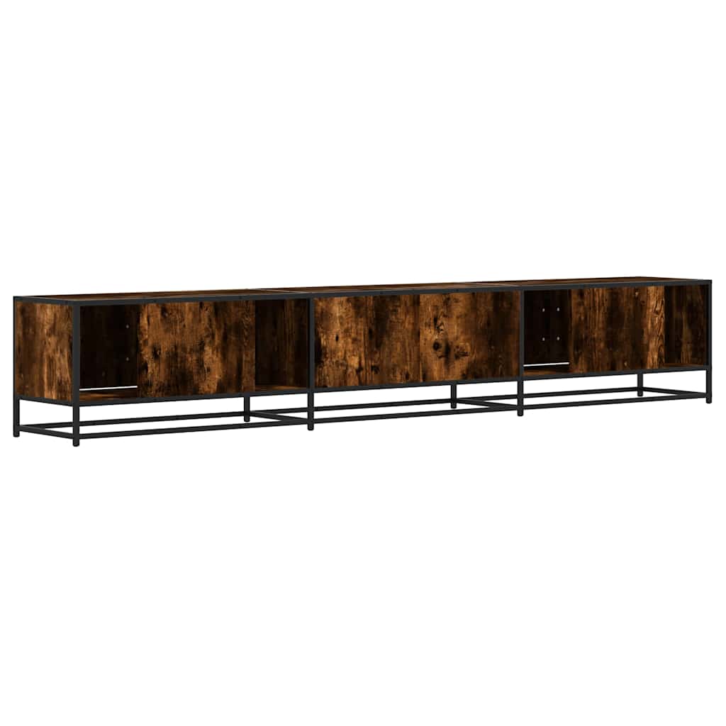 vidaXL Έπιπλο Τηλεόρασης Καπνιστή Δρυς 240x35x41 εκ. Επεξ. Ξύλο