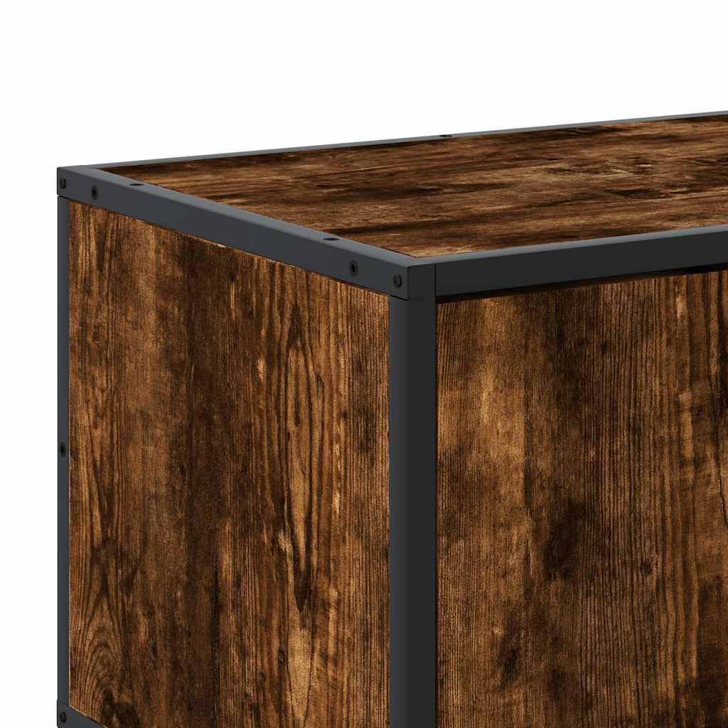 vidaXL Έπιπλο Τηλεόρασης Καπνιστή Δρυς 240x35x41 εκ. Επεξ. Ξύλο