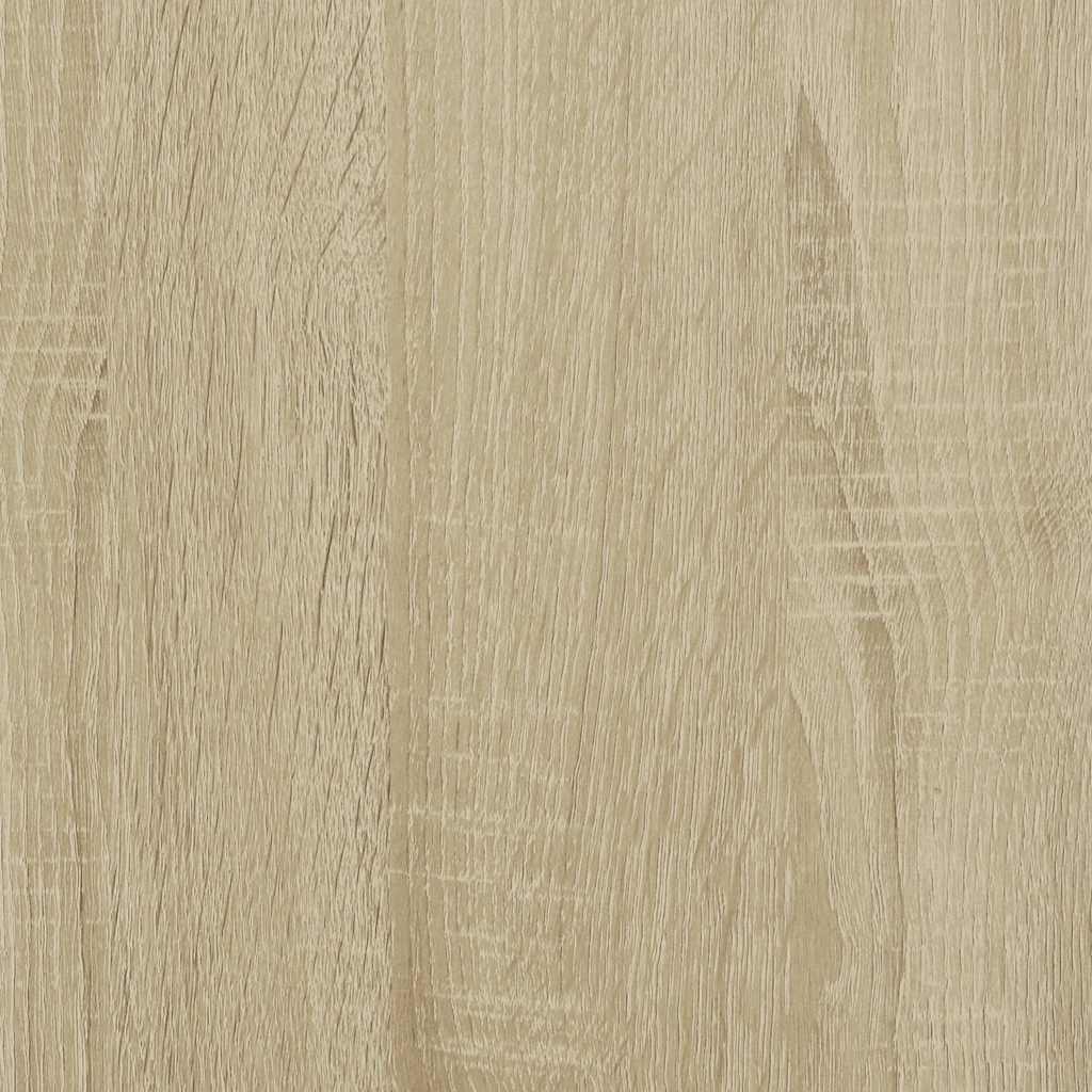 vidaXL Βιβλιοθήκη Sonoma Oak 80,5x35x139 cm Ξύλινη κατασκευή