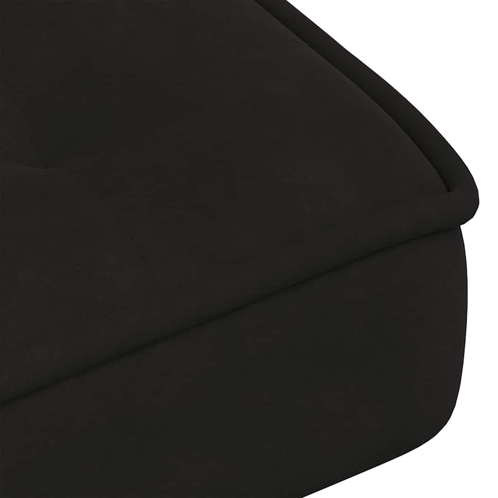 vidaXL Καρέκλα χαλάρωσης Μαύρη 64x74x84 cm Βελούδο