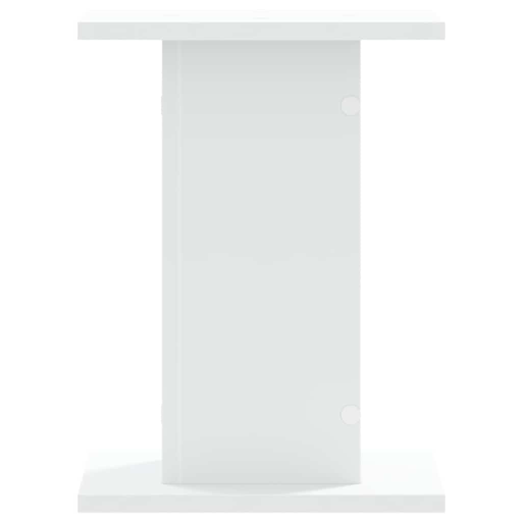 vidaXL Βάσεις Ηχείων 2 Τεμ. Λευκή 30x30x40 εκ. Επεξ. Ξύλο