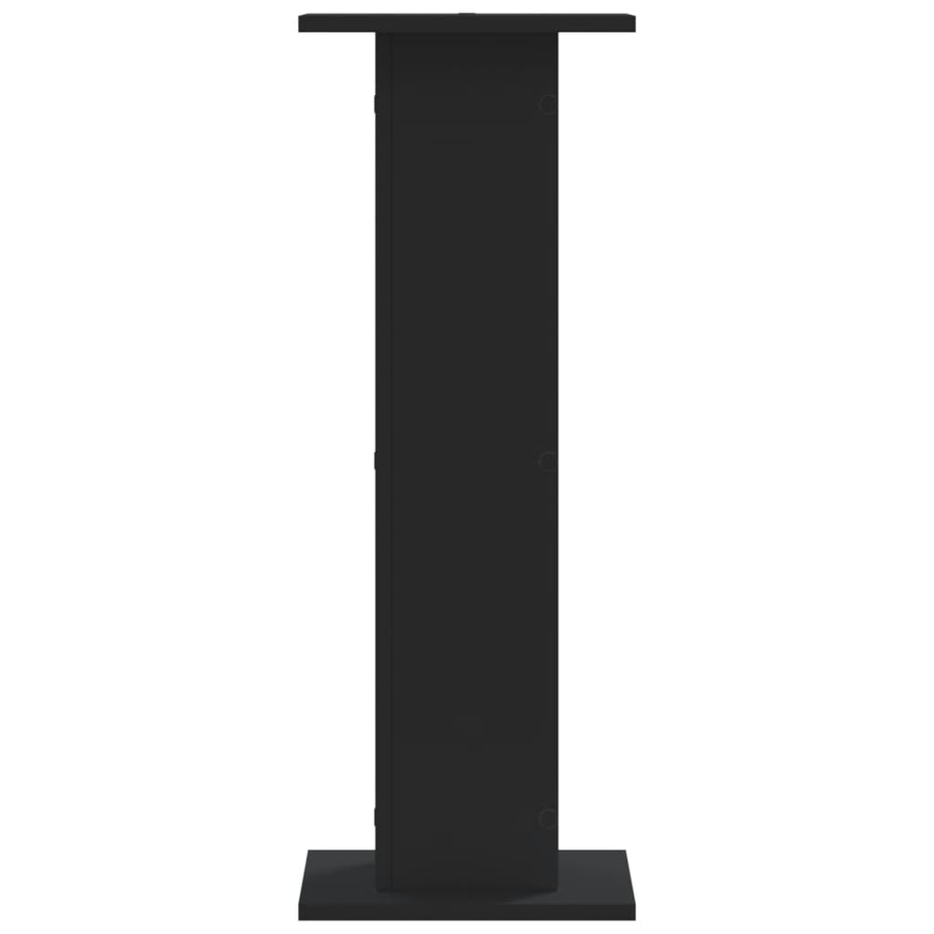 vidaXL Βάσεις Ηχείων 2 Τεμ. Μαύρες 30x30x95 εκ. Επεξ. Ξύλο