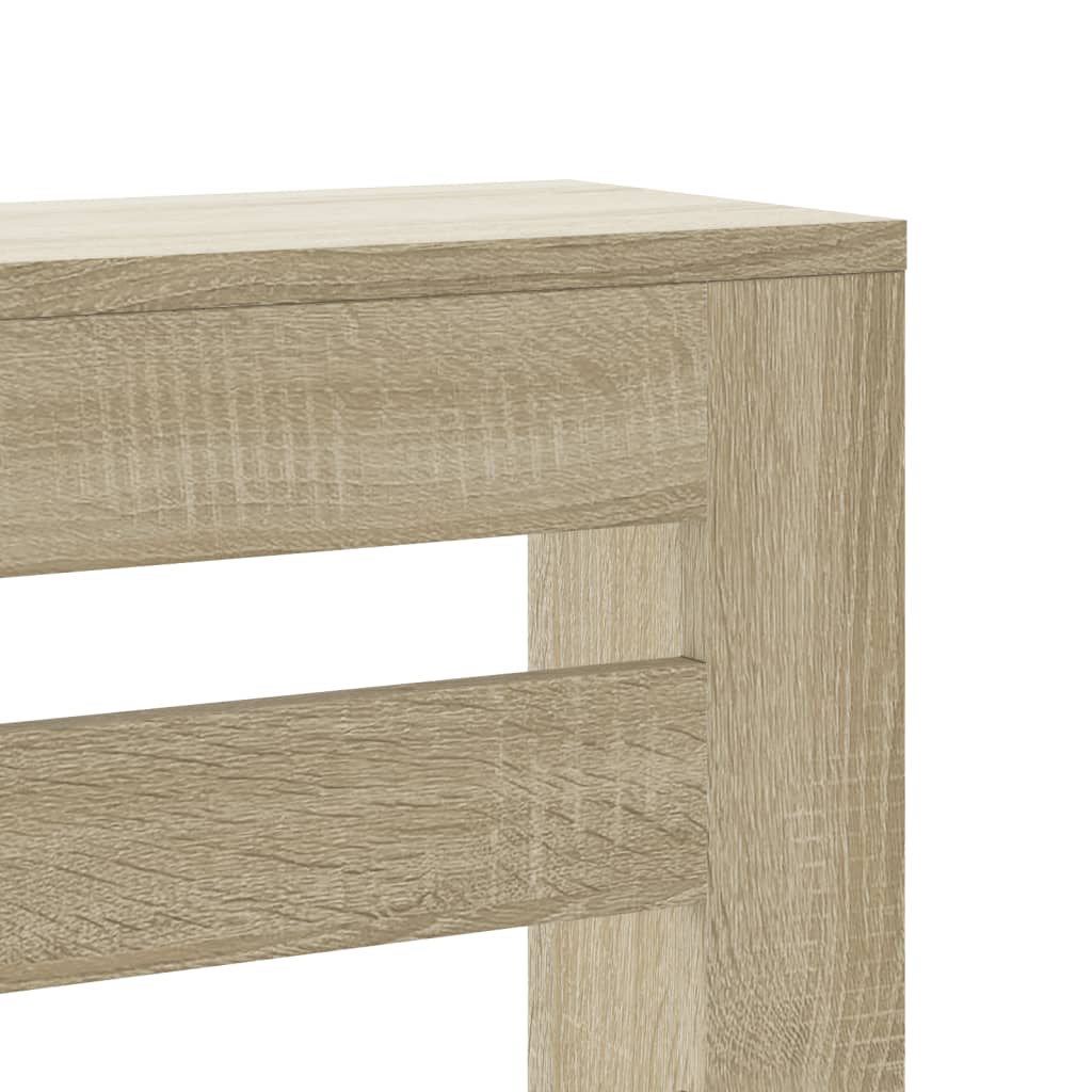 vidaXL Κάλυμμα Καλοριφέρ Sonoma Δρυς 78x20x82 εκ. Επεξεργασμένο Ξύλο