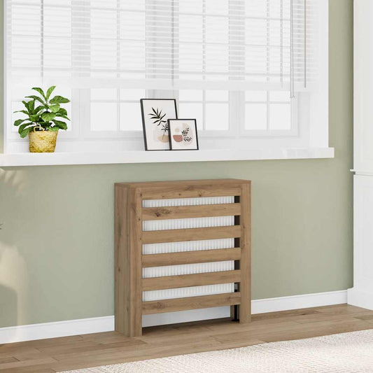 vidaXL Κάλυμμα Καλοριφέρ Αρτισιανή Δρυς 78x20x82 εκ Επεξεργασμένο Ξύλο